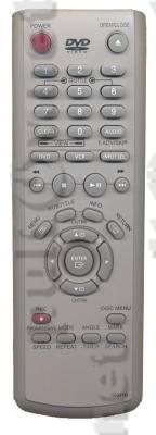 00021B неоригинальный пульт ДУ для комбайна DVD/VHS