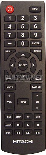 098003063100 пульт для телевизора Hitachi LE32V407