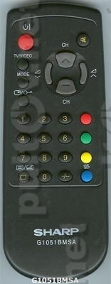 G1051BMSA пульт для телевизора Sharp 