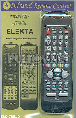 заменяющий IRC-7081D [ELEKTA AUX, DVD]