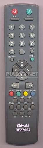 RE2700A [TV]неоригинальный пульт ДУ (ПДУ)