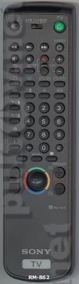 RM-862, RM-864 пульт для телевизора SONY KV-29K1R и других