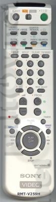 RMT-V259H , SONY RMT-V259P пульт для видеомагнитофона Sony 
