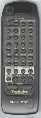 RAK-CH202WH пульт для музыкального центра TECHNICS SC-CH770 и других