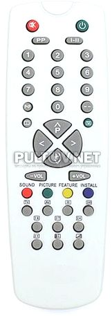 11UV19 (мал), RC-3040 пульт для телевизора Sanyo CF21-34R