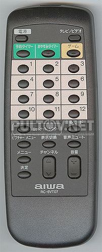 RC-6VT07 [TV]оригинальный пульт ДУ (ПДУ)
