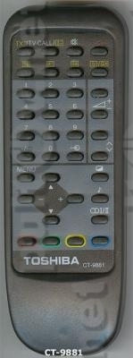 CT-9881 неоригинальный пультдля телевизора Toshiba 2150XL3 и др.