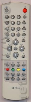 RC-5 [TV]неоригинальный пульт ДУ (ПДУ)