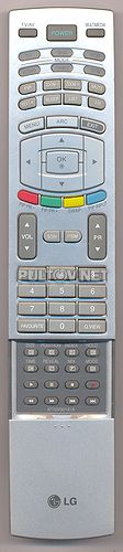 6710V00141A пульт для телевизора LG 42PX4RV-ZA и др.