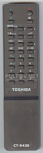 CT-9292 , CT-9381 , CT-9293 , CT-9430 пульт для телевизора Toshiba