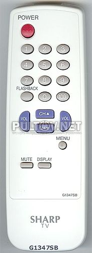 G1347SB оригинальный пульт для телевизора Sharp CN-19M10 и др.