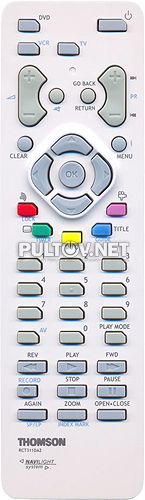 RCT311DA2 пульт для DVD-проигрывателя Thomson DHT125EL