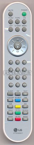 6710V00091F [TV] оригинальный пульт ДУ (ПДУ)