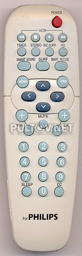 RC19335005/01 неоригинальный пульт для телевизора PHILIPS