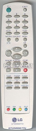 6710V00077U [TV/VCR] оригинальный пульт  для моноблока