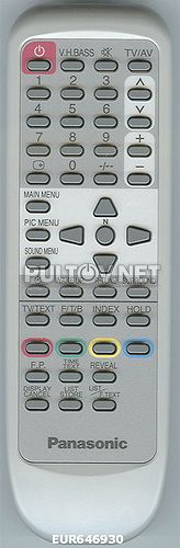 пульт PANASONIC EUR646930