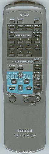 RC-7AS01 пульт для музыкального центра Aiwa 