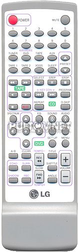 6710RCUL11A , LG FFH-55 пульт для домашних кинотеатров и музыкальных центров LG
