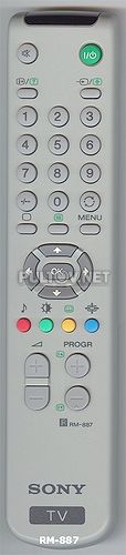 RM-887 оригинальный пульт для телевизора SONY KV-25FX30K и других