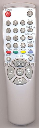 00104K, AA59-00104K неоригинальный пульт для телевизора Samsung CS-14R1R и др.