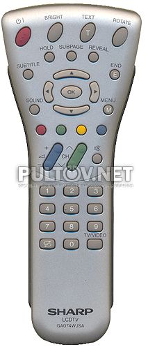 GA074WJSA , GA101WJSA пульт для телевизора SHARP 