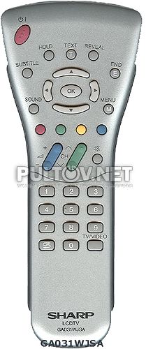 GA031WJSA оригинальный пульт для телевизора SHARP LC-20S1E и других