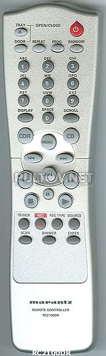 RC2100DR (RC 2577/02 , 3139 228 86361) пульт CD-рекордеров MARANZ CDR-510 и других