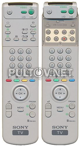 RM-893 пульт для телевизора SONY