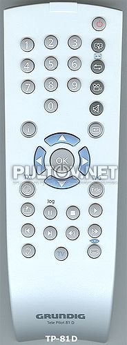 TelePilot 81D ( TP81D ) пульт для DVD-плеера Grundig