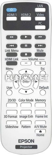 165025100 пульт для проектора Epson PowerLite Home Cinema 2040 и др.