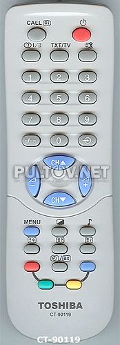 CT-90119 НЕоригинальный пульт для телевизора TOSHIBA