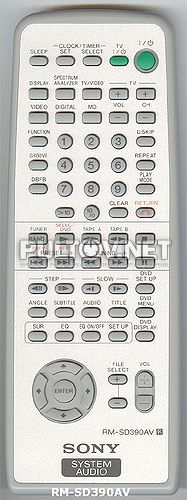 RM-SD390AV пульт для музыкального центра SONY MHC-S9D