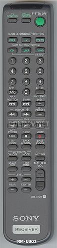 RM-U301 пульт для ресивера Sony STR-D360Z и др.