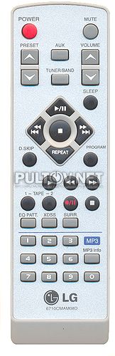 6710CMAM08D пульт для музыкального центра LG FFH-M217