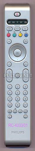 RC4333/01 пульт для телевизора Philips 30PF9946/12 и др.