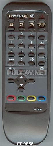 CT-9858 [TV]неоригинальный пульт ДУ (ПДУ)