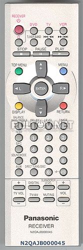 N2QAJB000045 пульт для AV-ресивера Panasonic SA-XR10