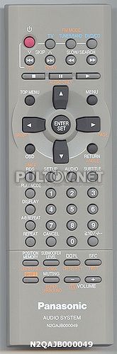 N2QAJB000048 , N2QAJB000049 , Panasonic N2QAJB000058 пульт для домашнего кинотеатра