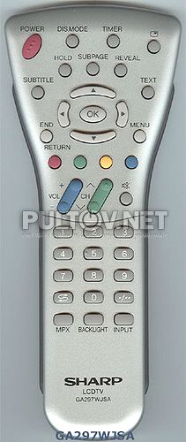 GA297WJSA оригинальный пульт для телевизора SHARP