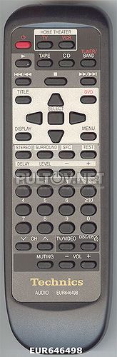 EUR646498 пульт для музыкального центра Panasonic SC-S2250 и др.