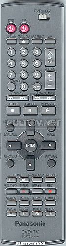 EUR7624KKO [DVD, TV]оригинальный пульт ДУ (ПДУ)