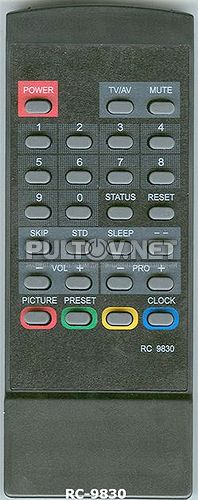 RC-9830 [TV]неоригинальный ДУ (ПДУ)