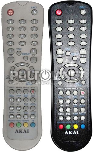 LTA-19E307D пульт для моноблока AKAI (TV со встроенным DVD)