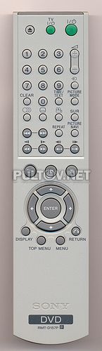 RMT-D157P ,  RMT-D166P пульт для DVD-плеера Sony DVP-LS755P и др.