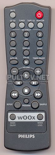 FW-C700 WOOX пульт для музыкального центра Philips 