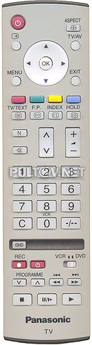 EUR7636080R пульт для телевизора PANASONIC 