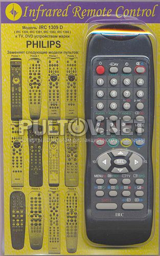 заменяющий IRC-1309D [Philips TV, DVD]