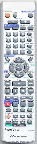 AXD7398 оригинальный пульт для DVD-плеера Pioneer XV-DVR9H