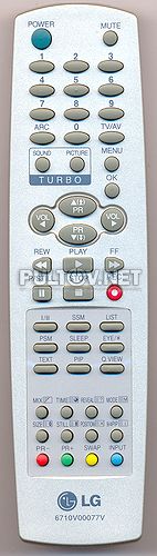 6710V00077V [TV] оригинальный пульт ДУ (ПДУ)