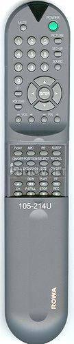 105-214U пульт для телевизора LG 